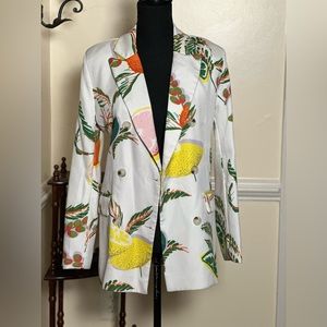 Tropicana Long Sleeve Blazer